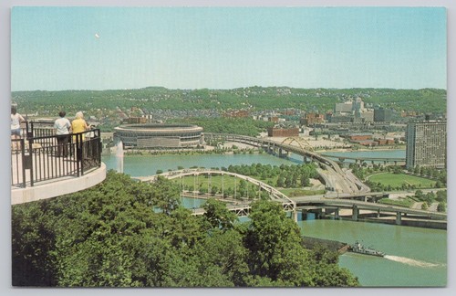 Postcard view from mount - postcard,